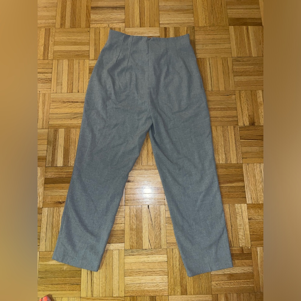 Light gray Zara pants, suit pants